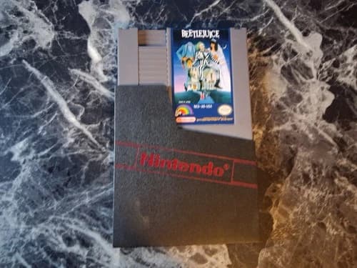 Beetlejuice Nintendo NES Authentic Tested Contacts Cleaned