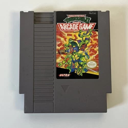 Teenage Mutant Ninja Turtles II: The Arcade Game (Nintendo NES, 1990)