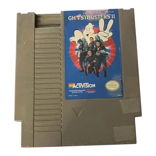 Ghostbusters II NES Nintendo Activision Tested Working Cartridge
