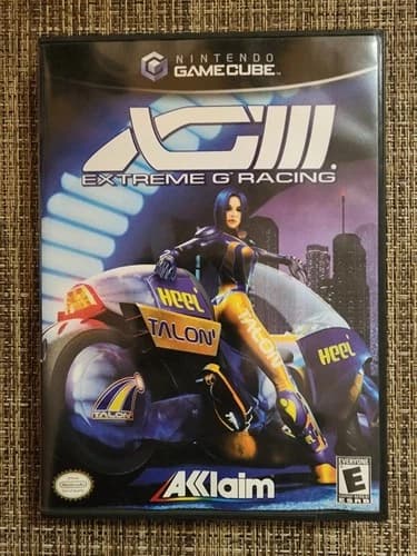 XGIII: Extreme G 3 Racing (Nintendo GameCube, 2001) COMPLETE w/Reg Card VG Cond