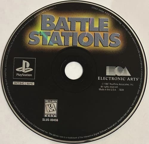 Battle Stations (Sony PlayStation 1, PS1) DISC ONLY | NO TRACKING | M1760