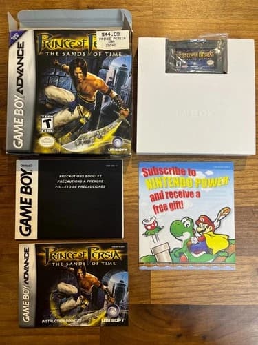 Prince Of Persia Sands Of Time Nintendo GameBoy Advance (CIB, Minty)