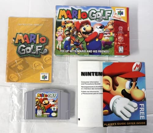 Mario Golf (Nintendo 64, 1999) 🌟 CIB