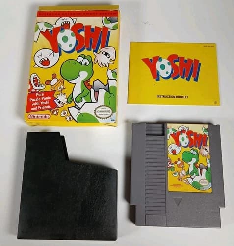 Yoshi 1992 Nintendo NES - CIB - *TESTED* - FAST SHIPPING