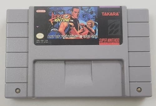 Art Of Fighting Super Nintendo SNES Authentic Cart Only