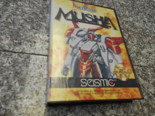 MUSHA M.U.S.H.A Sega Genesis Seismic Complete No Reserve