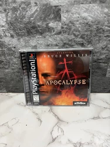 Apocalypse (Sony PlayStation 1, PS1) Complete in Box CIB - Tested