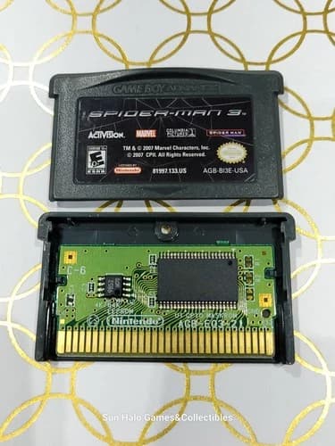 Spider-Man 3 (Nintendo Game Boy Advance, 2007) Authentic Cart Only, TESTED