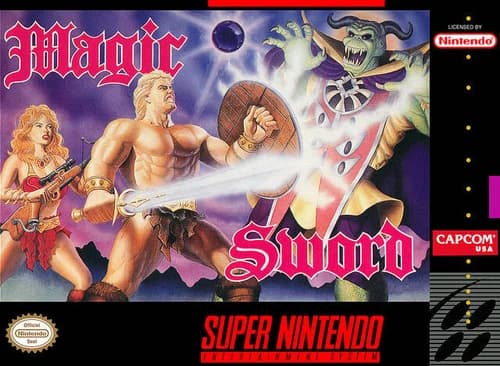 Magic Sword (Super Nintendo SNES) Cartridge Only Clean Tested and Working