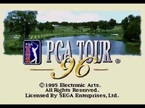 Pga Tour 96 - Sega Genesis Game Complete