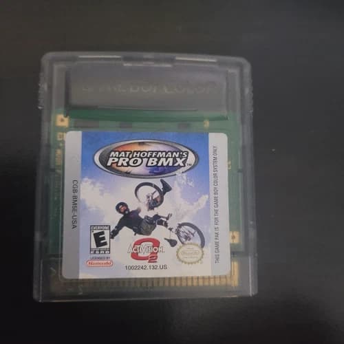 Mat Hoffman's Pro BMX (Nintendo Game Boy Color, GBC 2001)