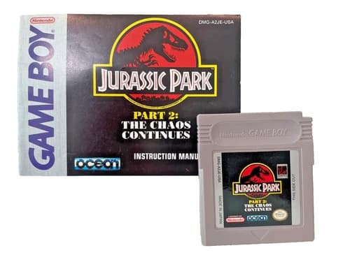 Jurassic Park Part 2: The Chaos Continues (Nintendo Game Boy, 1998)