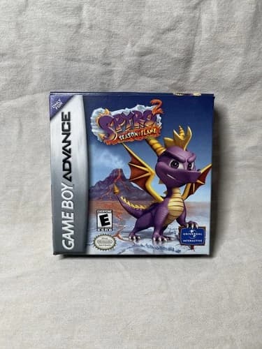 Spyro 2 Season Of Flame Gameboy Advance - CIB, Tested!