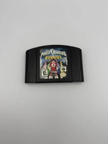 Power Rangers Lightspeed Rescue N64 Nintendo 64 Authentic Cartridge Only