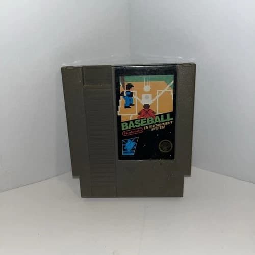 Baseball Nintendo Entertainment System 1985 Tested Working Clean Label NTSC USA