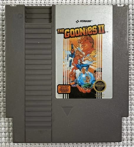 The Goonies 2 II Nintendo Entertainment System NES Cartridge