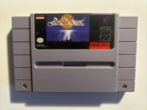 SNES Act Raisers Working Tested Game Only Super Nintendo