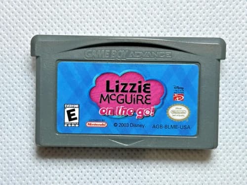 Nintendo Game Boy Advance ~ Lizzie McGuire On The Go