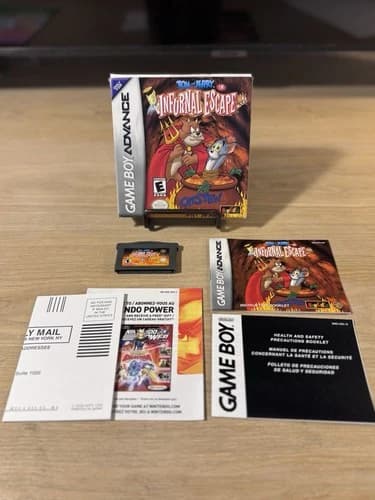 Tom and Jerry in Infurnal Escape (Nintendo Game Boy Advance) CIB Complete