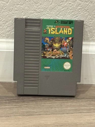 Adventure Island (Nintendo Entertainment System, 1988) Video Game Cartridge
