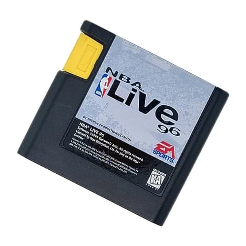 NBA Live 96 (Sega Genesis, 1995) Video Game Cartridge Only -Cleaned, Tested-