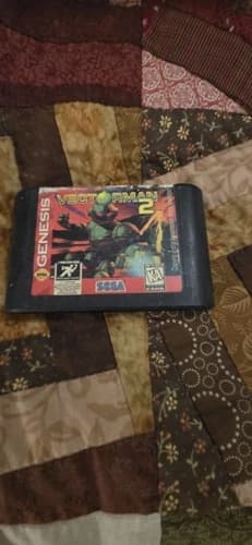 Vectorman 2 Sega Genesis! Cleaned, Tested, Working!