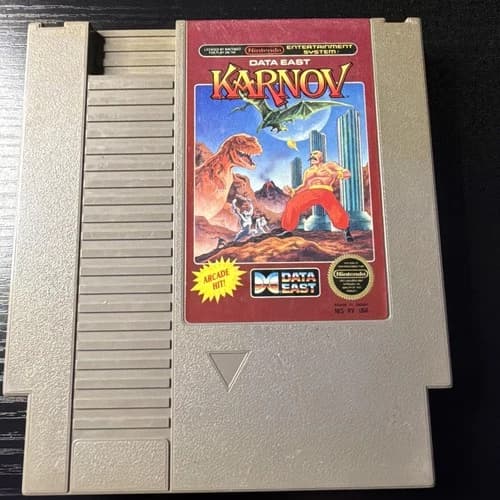 Karnov Video Game Cartridge Only (Nintendo Entertainment System, 1988) NES Works
