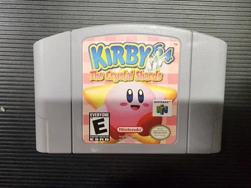 Kirby 64: The Crystal Shards - Nintendo N64 - Loose Cartridge - Tested, working