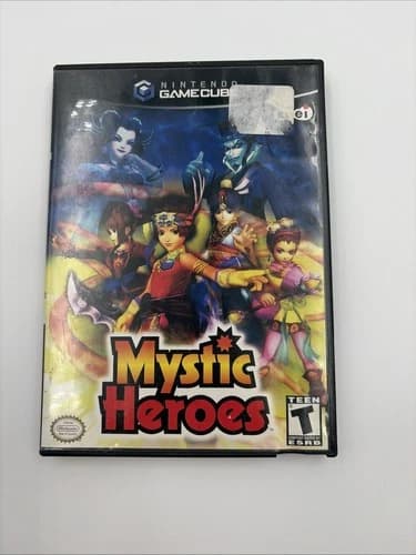 Mystic Heroes (Nintendo GameCube, 2002)- CIB- Good+