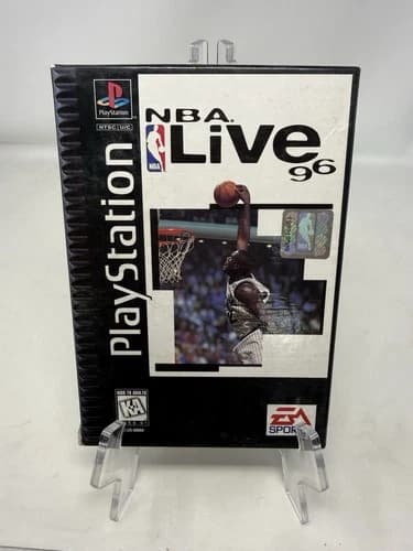 NBA Live 96 Sony PS1 PlayStation Long Box With Manual