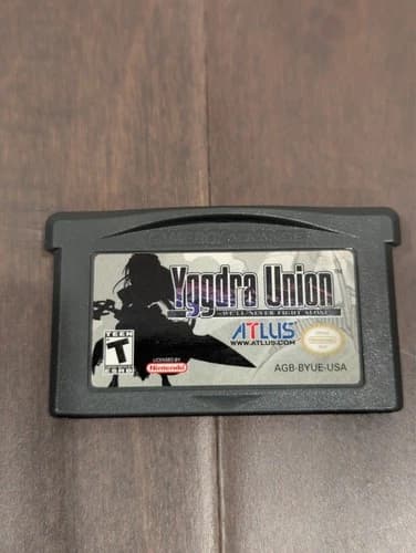 Yggdra Union: We'll Never Fight Alone (Gameboy Advance, 2006) - Tested Cartridge