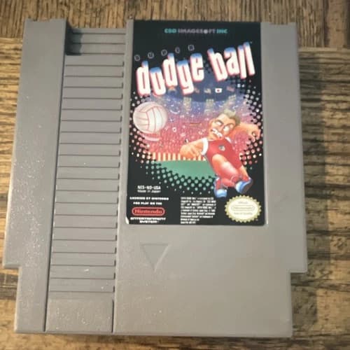 CSG Imagesoft Super Dodge Ball Nintendo NES NTSC-U/C US/Canada