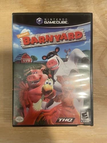 Barnyard-Gamecube-Black Label-CIB-TESTED & WORKING