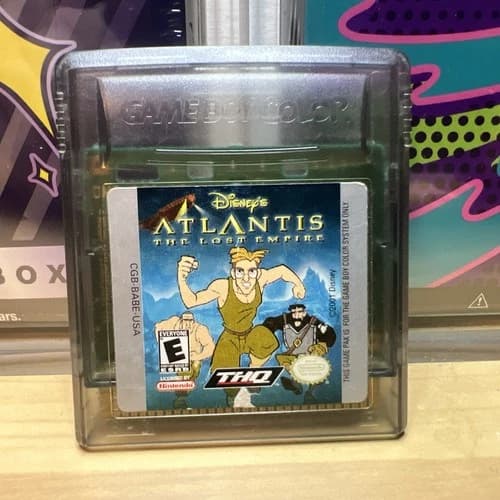 Disney's Atlantis: The Lost Empire (Nintendo Game Boy Color, 2001)
