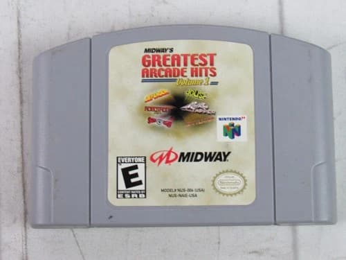 Midway's Greatest Arcade Hits Vol. 1 N64 Video Game