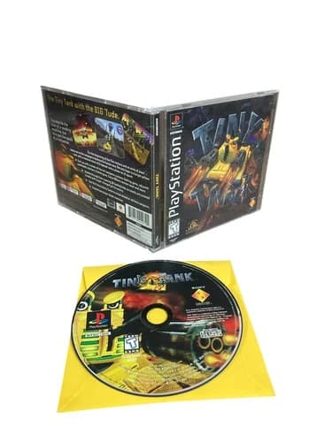 Sony PlayStation 1 PS1 CIB COMPLETE TESTED Tiny Tank