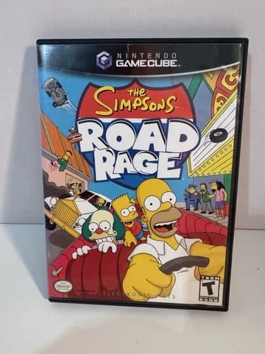 The Simpsons Road Rage Nintendo Gamecube (Tested, Working)