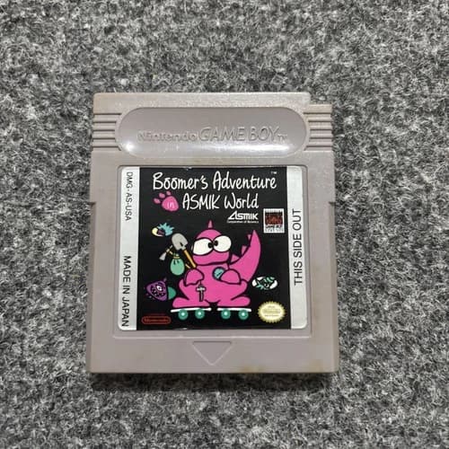 Boomer's Adventure in Asmik World (Nintendo Game Boy, 1989)