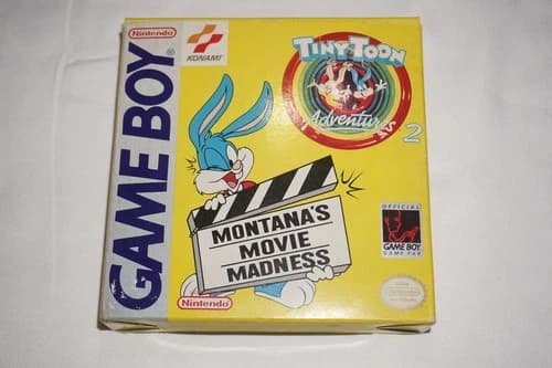Tiny Toon Adventures 2 Montana's Movie Madness Game Boy Gameboy Complete CIB