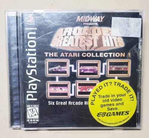 Midway Arcades Greatest Hits PlayStation 1 Game PS1