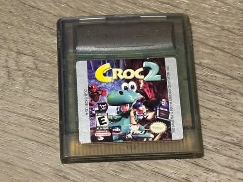 Croc 2 Nintendo Game Boy Color Cleaned & Tested Authentic