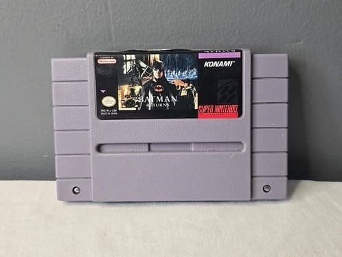 Batman Returns (Super Nintendo Entertainment System, 1992) Authentic - Tested