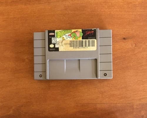 Boogerman: A Pick and Flick Adventure (Super Nintendo SNES) Authentic & Tested