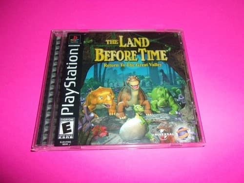 Land Before Time: Return to the Great Valley (Sony PlayStation 1, 2000) - CIB