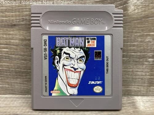 Batman Return of the Joker Game Boy Video Game Cartridge Only Tested Works