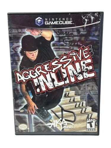 Aggressive Inline (Nintendo GameCube, 2002) Complete and Tested