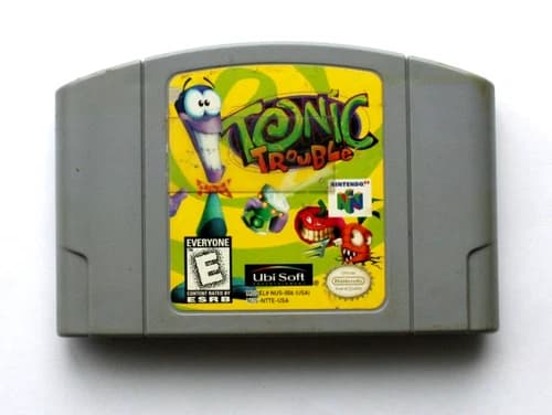 Tonic Trouble (Nintendo 64, 1999) N64 TESTED