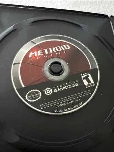 Metroid Prime Nintendo Gamecube US Disc Only Tested