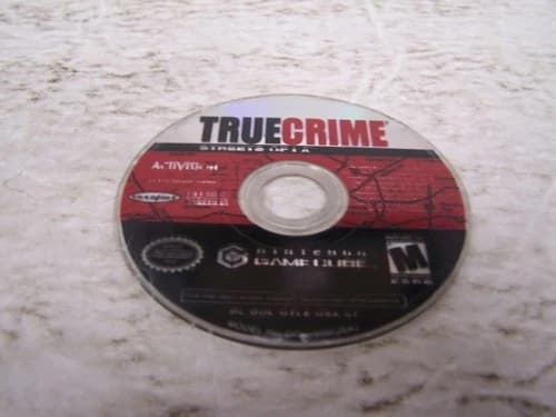 True Crime Streets of LA (GameCube, 2003) Disc Only