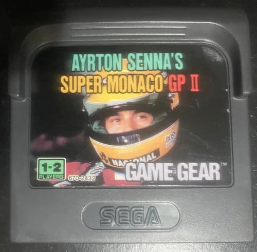 Super Monaco GP II - Sega Game Gear - Good Condition